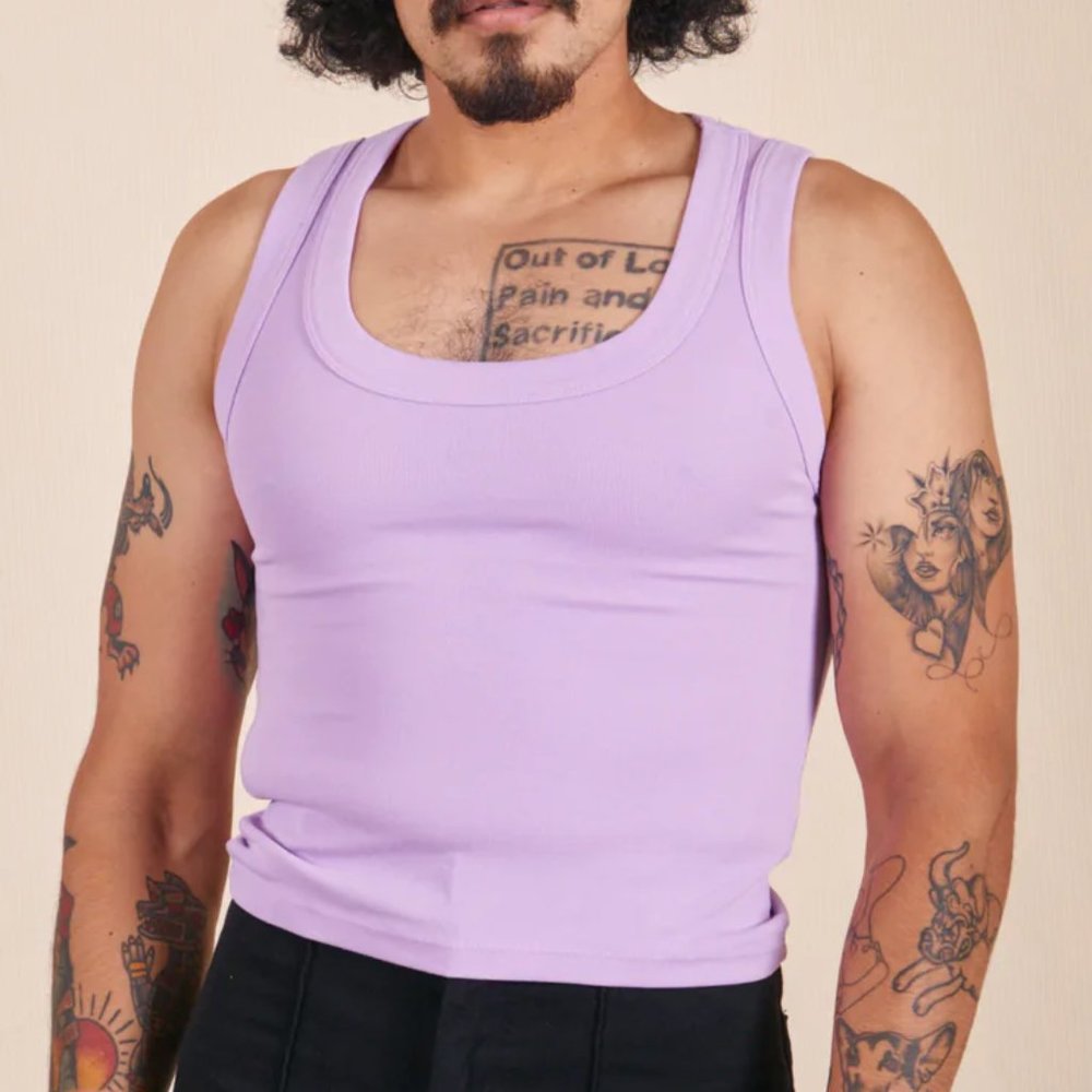 THE TANK TOP - LILAC PURPLE, M